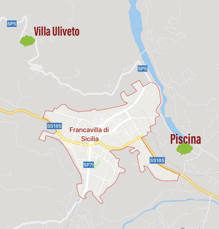Villa Uliveto Francavilla di Sicilia Luaran gambar